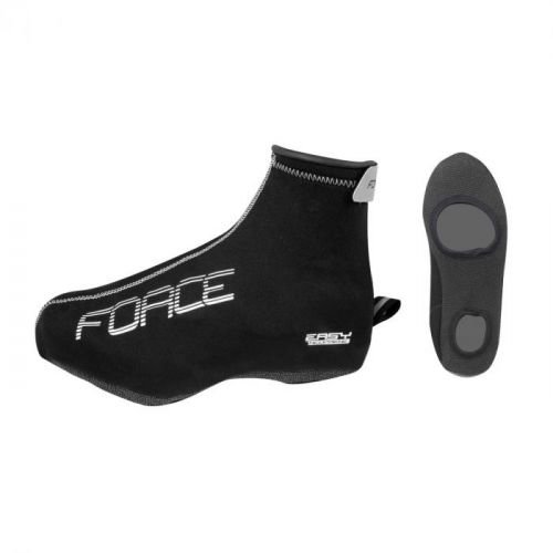 návleky treter FORCE NEOPREN EASY, černé - vel. L