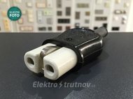 Spojka/zásuvka pro REMOSky černá NZU 250V/10A