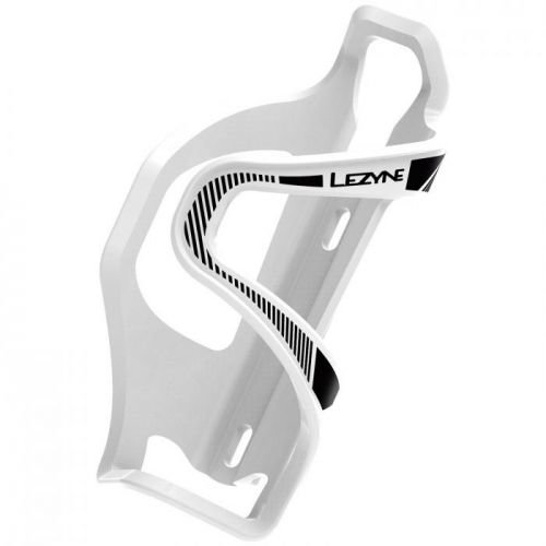 Lezyne Flow Cage SL Left Enhanced Graphics White