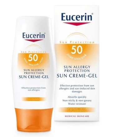 EUCERIN SUN Gel proti sluneční alergii SPF50 150ml