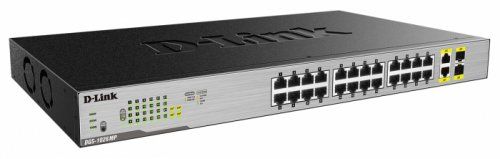 D-Link DGS-1026MP 24-Port Desktop Gigabit PoE + 2GE Combo Switch