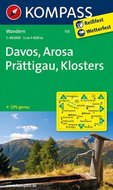 Davos-Arosa-Prättigau-Klosters 113 NKOM 1:50T - neuveden