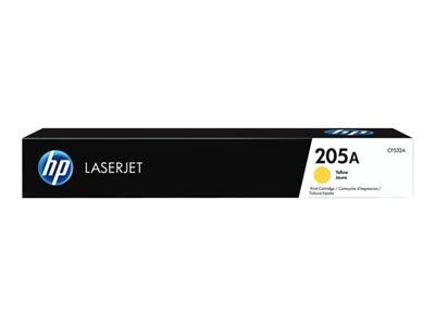 HP 205A Original Yellow LaserJet Toner, HP 205A Original Yellow LaserJet Toner