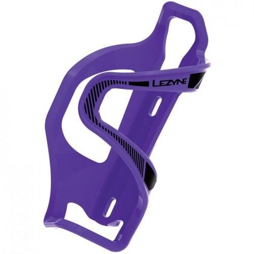 Lezyne Flow Cage SL Left Enhanced Graphics Purple