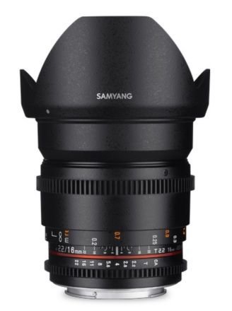 Samyang CINE 16mm T/2,2 VDSLR II pro Nikon