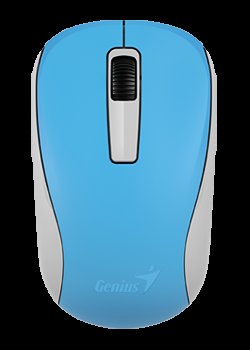 GENIUS Wireless myš NX-7005, USB, modrá, 1200dpi, BlueEye