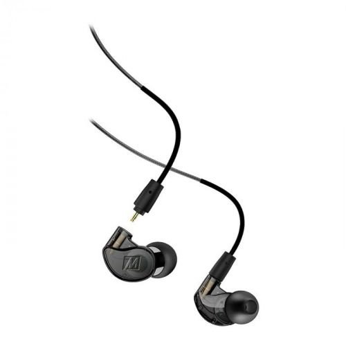 MEE audio M6 Pro 2nd Gen Universal-Fit Musician’s In-Ear Monitors Smoke