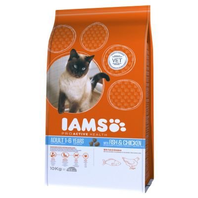 IAMS Pro Active Health Adult s rybou a kuřecím - 3 kg