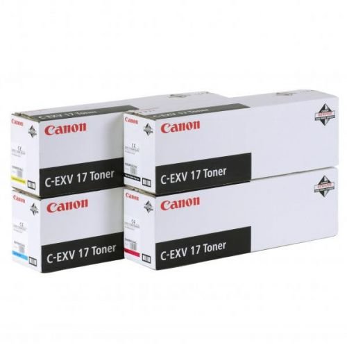 Canon C-EXV17 černý (black) originální toner