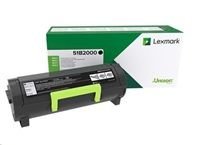 MS/MX3/4/5/61x Black Toner Cartridge Return - 2 500 stran