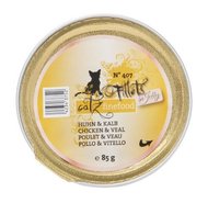 Vanička Catz Finefood Fillets No.407 - kuřecí a telecí maso 85 g