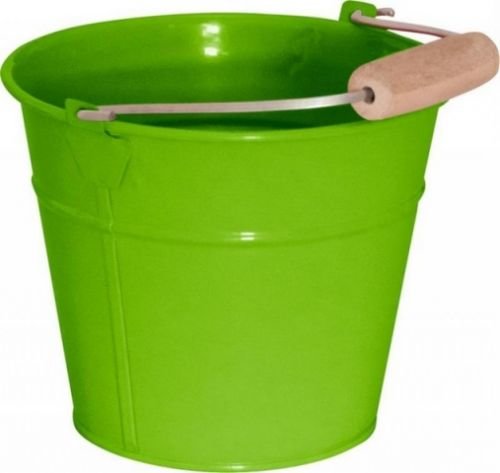 Zahradní kyblík - zelený, kov