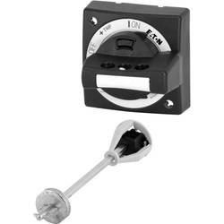 Rukojeť s dveřní spojkou Eaton PKZ0-XH 106132, (d x š x v) 64 x 64 x 54 mm, černá, 1 ks