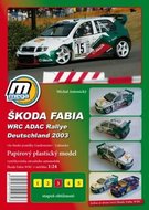 Škoda Fabia WRC ADAC Rallie Deutschland 2003/papírový model - Antonický Michal