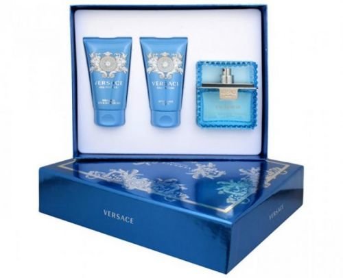 Versace Eau Fraiche Man - EDT 50 ml + sprchový gel 50 ml + balzám po holení 50 ml