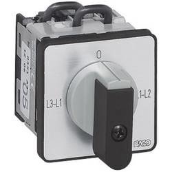 Přepínač voltmetru BACO NY31AQ1 BANY31AQ1, 16 A, 360 °, šedá, černá, 1 ks