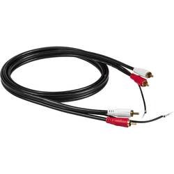 Cinch audio kabel RCA 84039, 1.5 m, černá