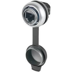 RJ45 pouzdro kryt konektoru RJ45 RJ45 Cat5e Eaton M22-RJ45-SA, černá, 1 ks