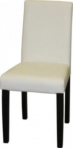 Idea Židle PRIMA bílá/hnědá 3036