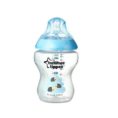 Tommee Tippee Kojenecká láhev C2N 260ml 0m+, Modrá