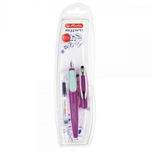 Herlitz Bombičkové pero my.pen-M, fialovo/mint