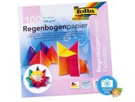 Folia - Max Bringmann Origami papír duhový 100 g/m2 - 20 x 20 cm, 100 archů