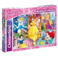 Clementoni | Clementoni - Puzzle Briliant 104, Princess