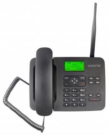 ALIGATOR T100 černý, stolní GSM telefon