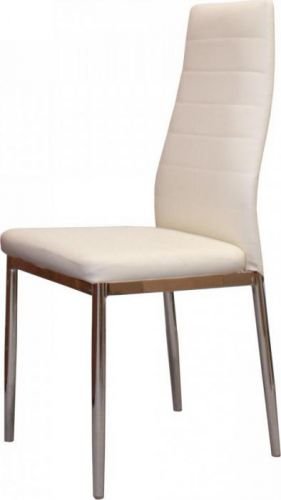 Jídelní židle krémově bílá Miláno Akce, super cena, doprava zdarma Idea