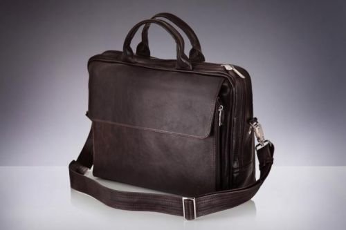 Solier Pánská taška na laptop SL30 BROWN