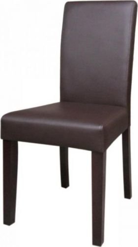 Jídelní židle hnědá hnědé nohy Prima Idea