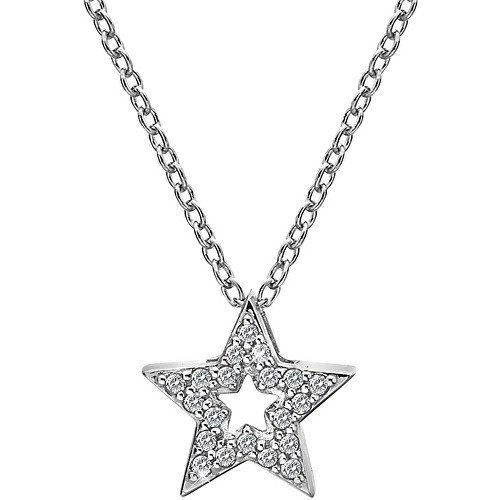 Hot Diamonds Stříbrný náhrdelník s hvězdičkou Micro Bliss DP697 stříbro 925/1000