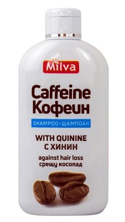 MILVA Šampon chinin a kofein 200 ml