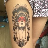 Dočasné tetování indián