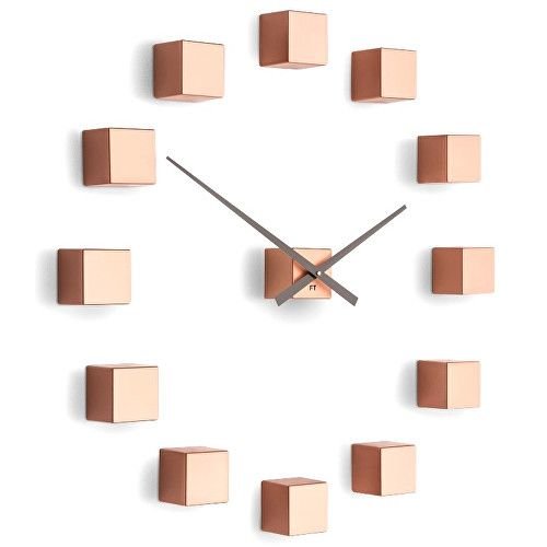 Future Time Nalepovací hodiny Cubic Copper FT3000CO