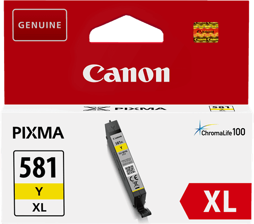 Canon CLI-581Y XL žlutá (yellow) originální cartridge