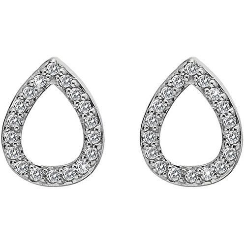 Hot Diamonds Stříbrné náušnice slzičky Micro Bliss DE555 stříbro 925/1000