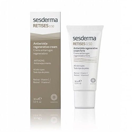 Sesderma Intenzivně obnovující krém s retinolem a vitaminem C (Antiwrinkle Regenerative Cream Forte) 30 ml