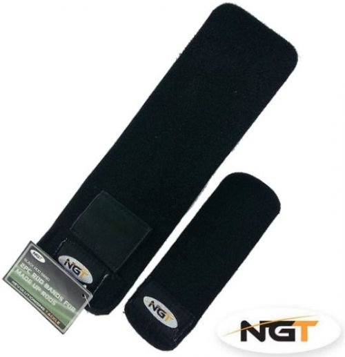 NGT Neoprenové pásky na pruty s kapsou na olovo - balení 2ks