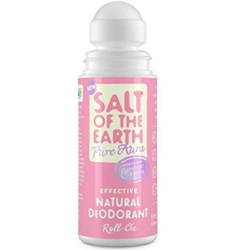 Ostatní Přírodní kuličkový deodorant s levandulí a vanilkou Salt of the Earth Pure Aura 75 ml