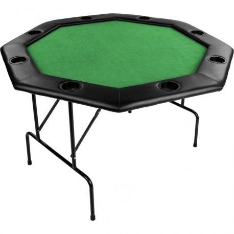 Pokerový stůl - zelený Garthen M57303