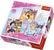puzzle 3v1 - Svět princezen / Princezny
