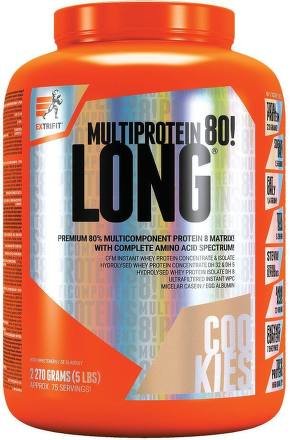 Long 80 Multiprotein 2,27 kg cookies cream