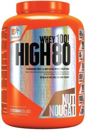 High Whey 80 2,27 kg oříšek nugát