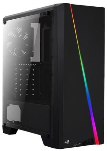 PC skříň ATX Aerocool CYLON RGB - USB3.0 bez zdroje