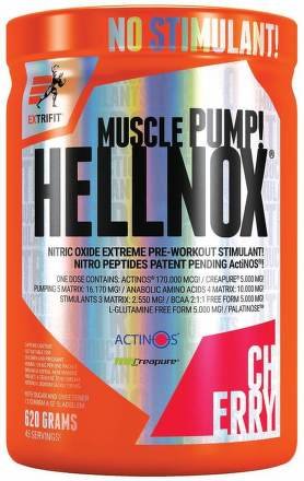 EXTRIFIT Hellnox višeň 620 g