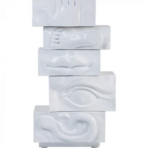 KARE DESIGN Komoda Body Art White Doprava zdarma