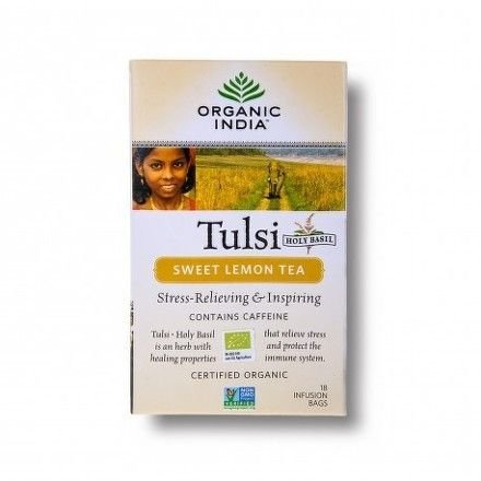 Tulsi sladký citron BIO 18 sáčků Organic India*