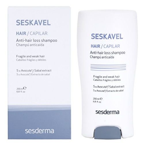 Sesderma Preventivní péče proti vypadávání vlasů Seskavel (Anti-Hair Loss Shampoo) 200 ml