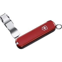 Švýcarský kapesní nožík Victorinox Nail Clip 582 0.6453, červená